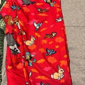 Authentic Disney Parks Animal Forest Friends Leggings